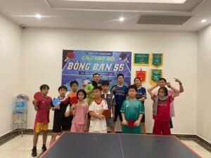 Lớp học bóng bàn cho trẻ em tại CLB S5