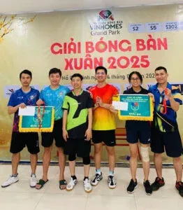 Giải bóng bàn Xuân 2025