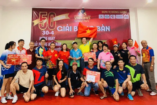 5 cách hiệu quả để gắn kết cư dân Vinhomes qua câu lạc bộ bóng bàn