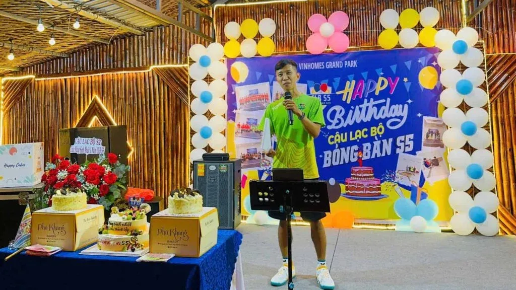 Câu Lạc Bộ Bóng bàn S5 tròn 1 năm hoạt động